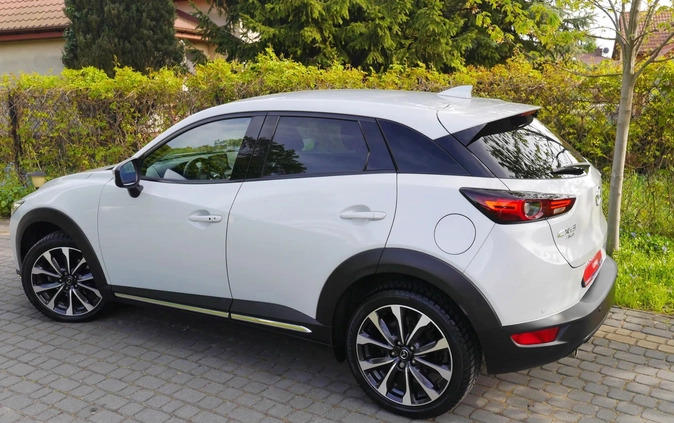 Mazda CX-3 cena 78900 przebieg: 116000, rok produkcji 2019 z Biała Podlaska małe 781